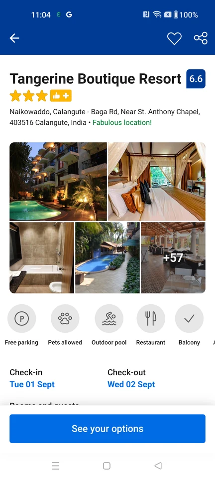 Booking.com Property details